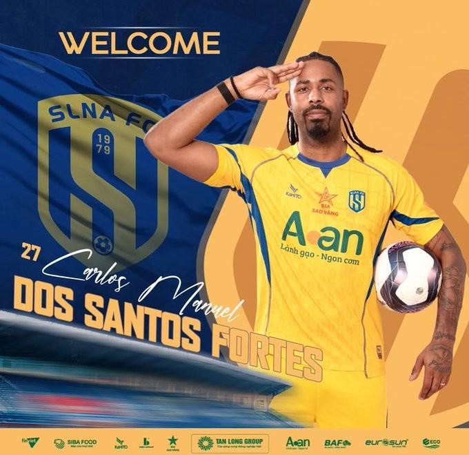 开云官网-官方：原佛山、苏州外援福尔特斯加盟越南俱乐部乂安蓝江